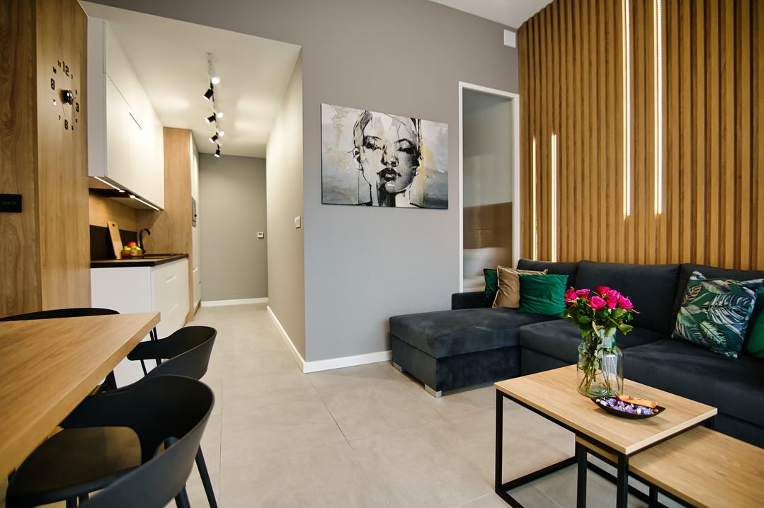 Laguna Beskidów — interiér apartmánu